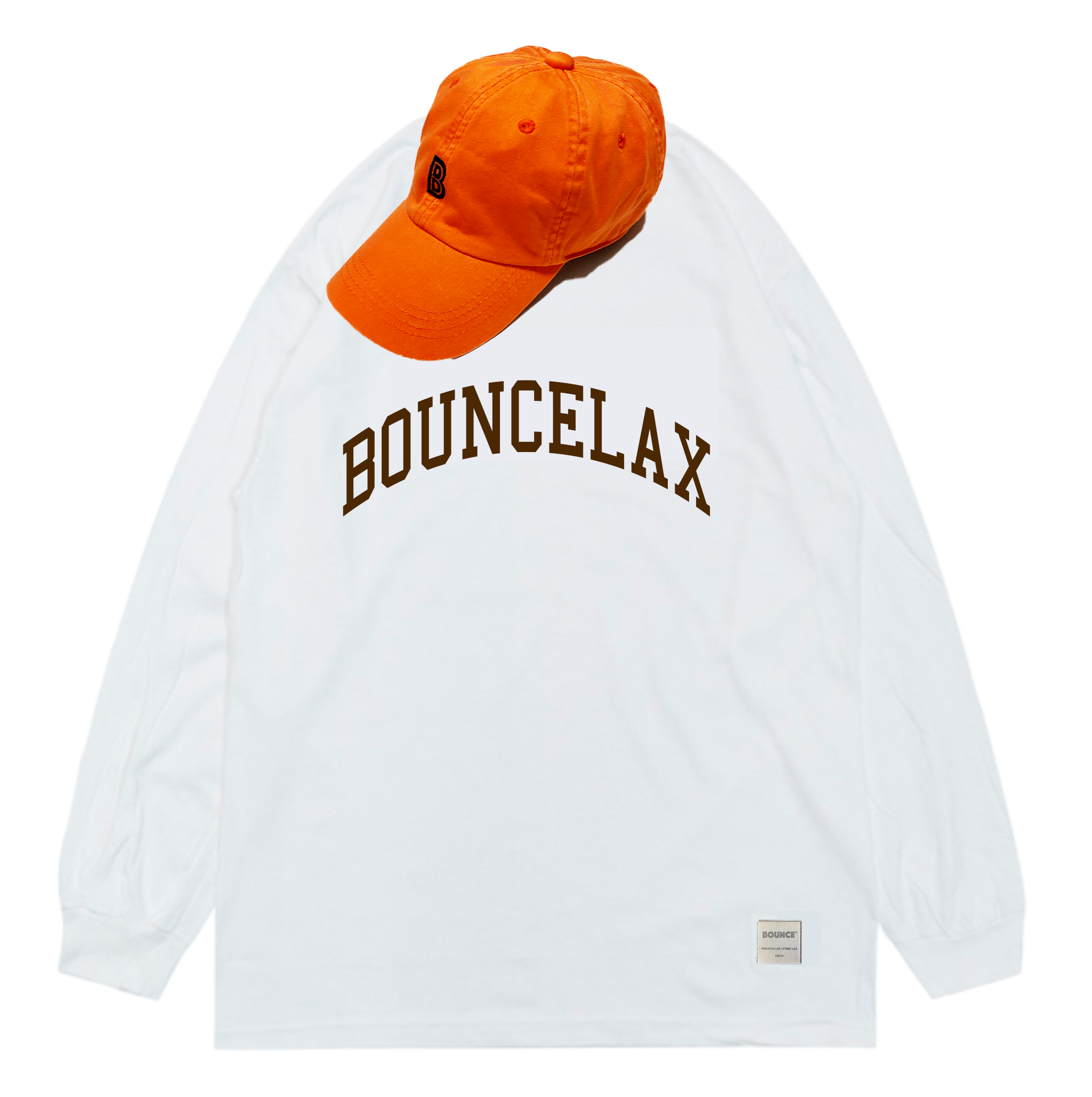 BOUNCE COLLEGE LOGO LONG TEE