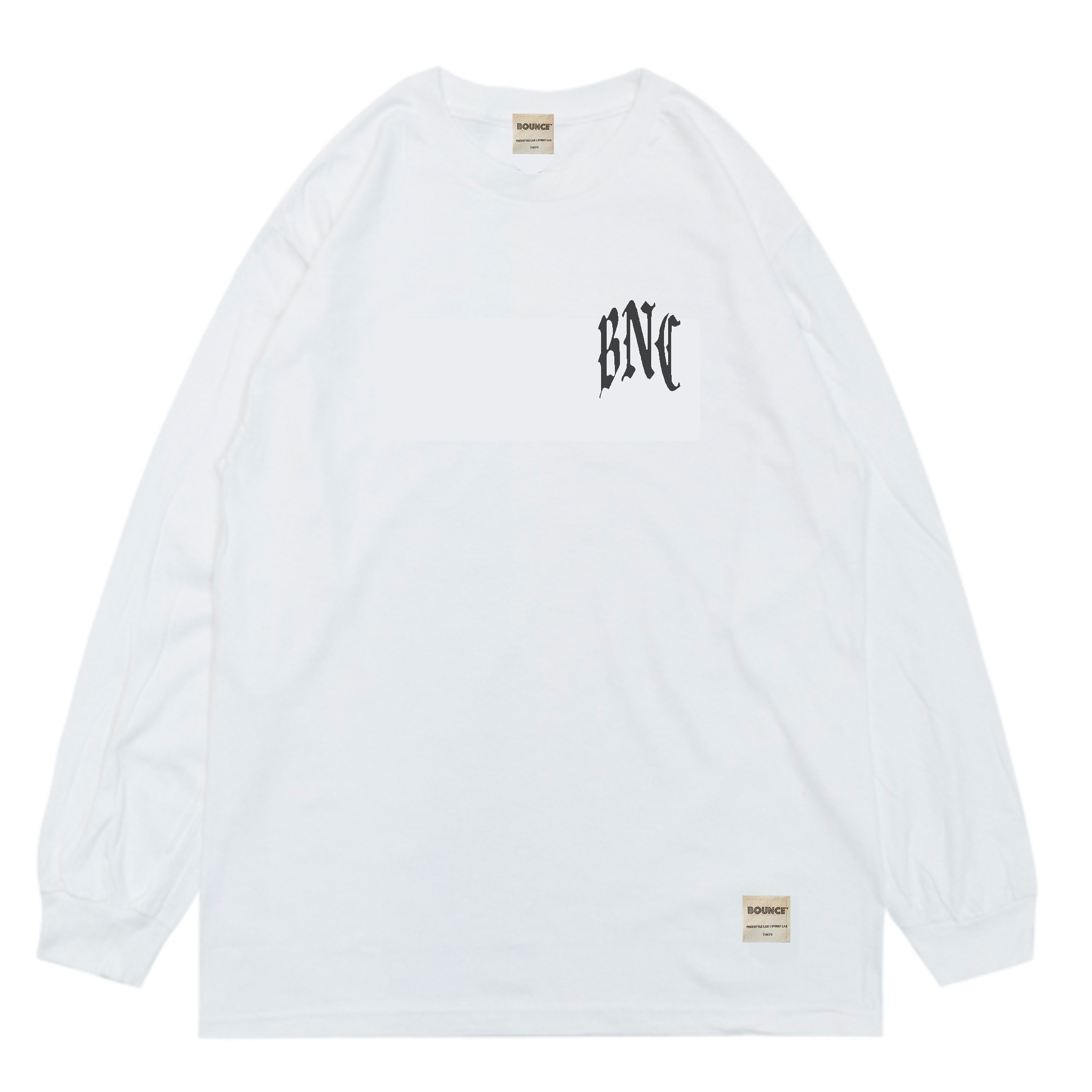 【NEW ITEM DROP!!】BOUNCE LOGO LONG TEE