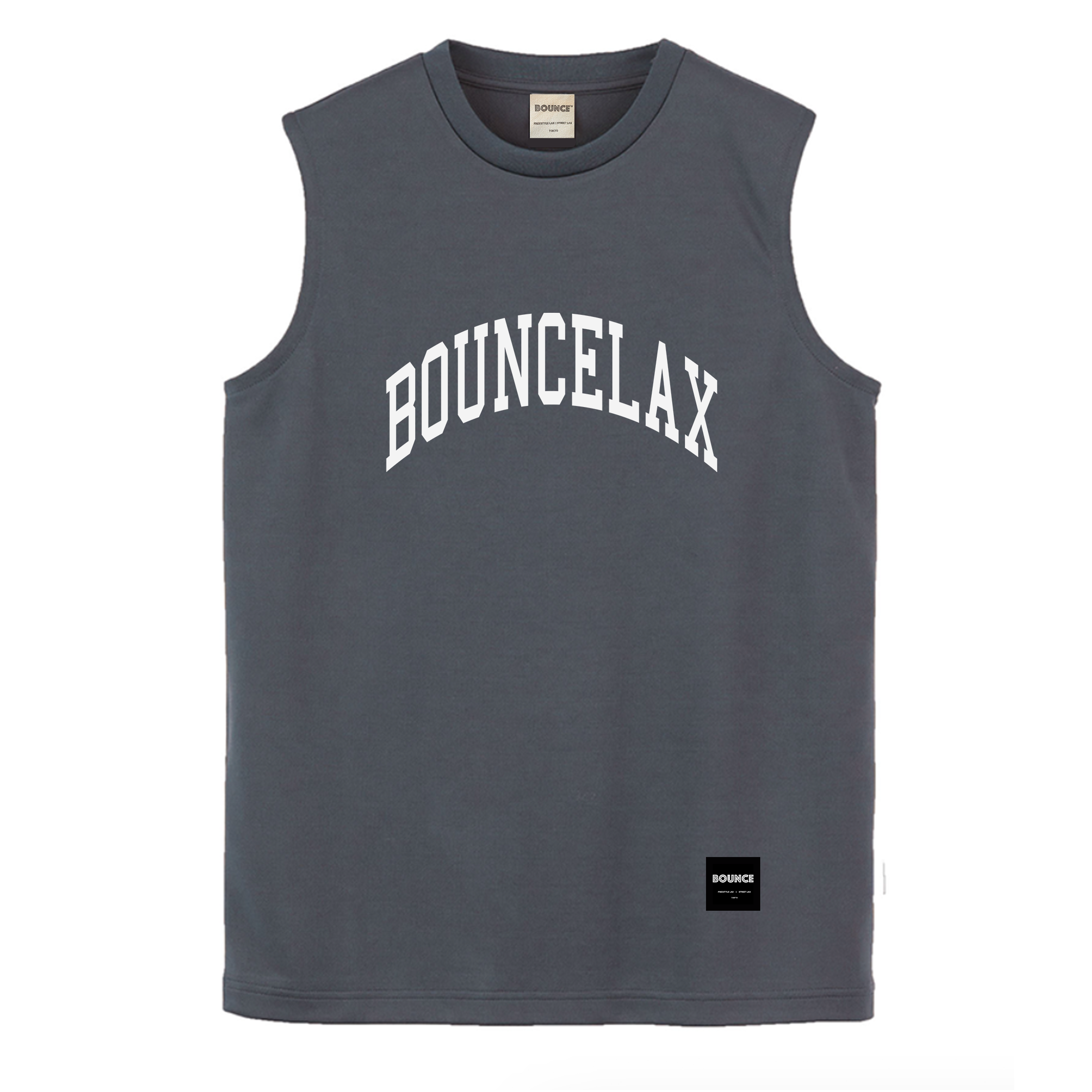BOUNCE LAX COLLEGE LOGO TANK