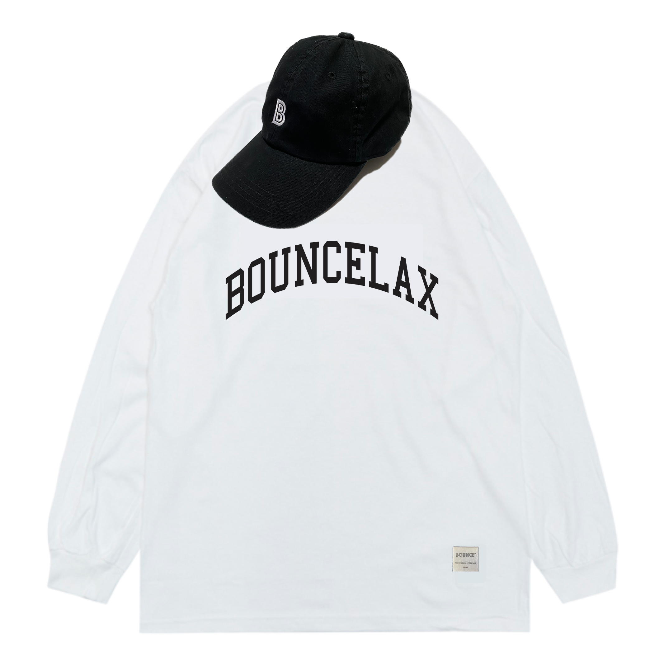 BOUNCE COLLEGE LOGO LONG TEE