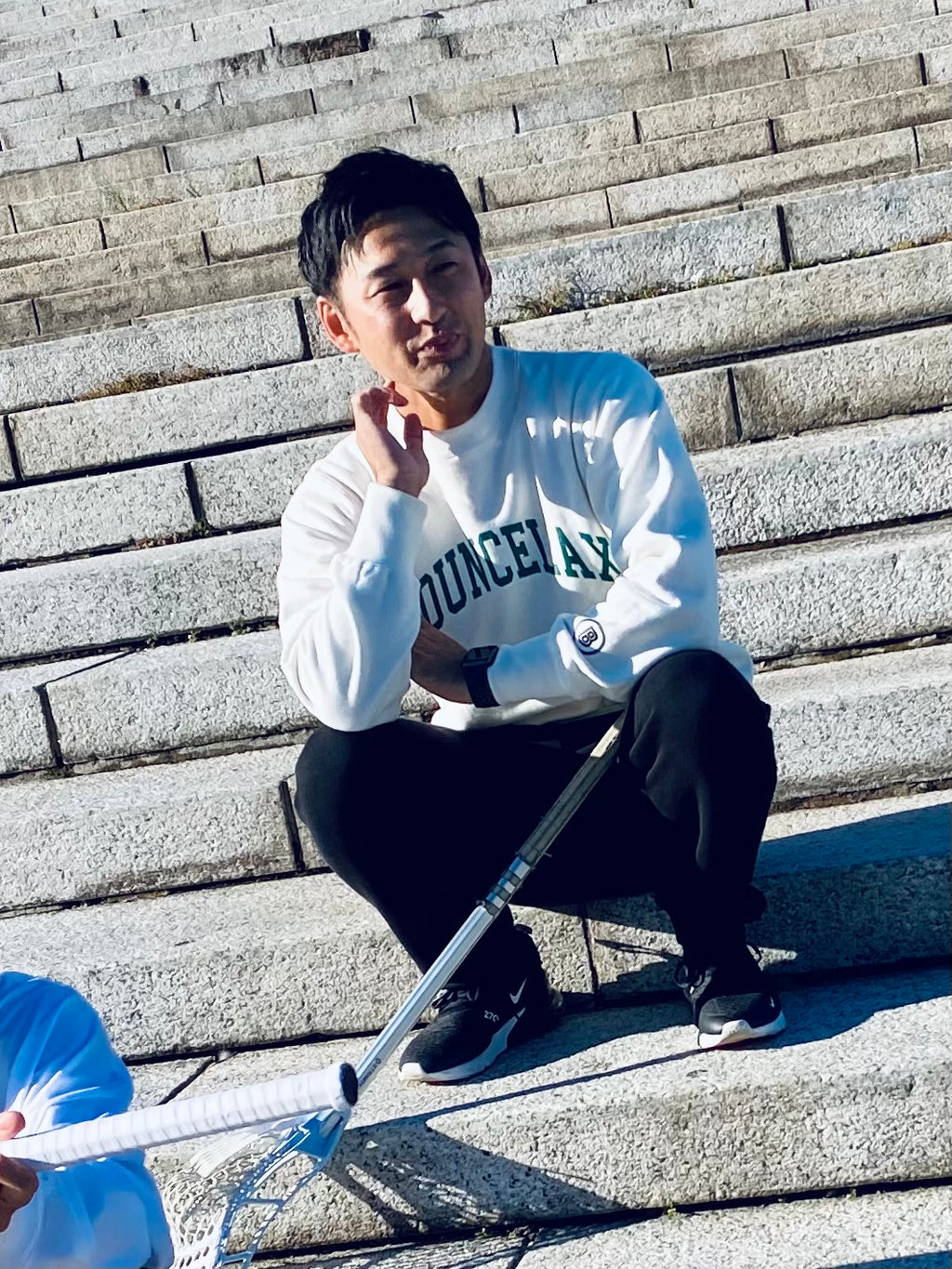 BOUNCE LAX BIG SILHOUETTE SWEAT